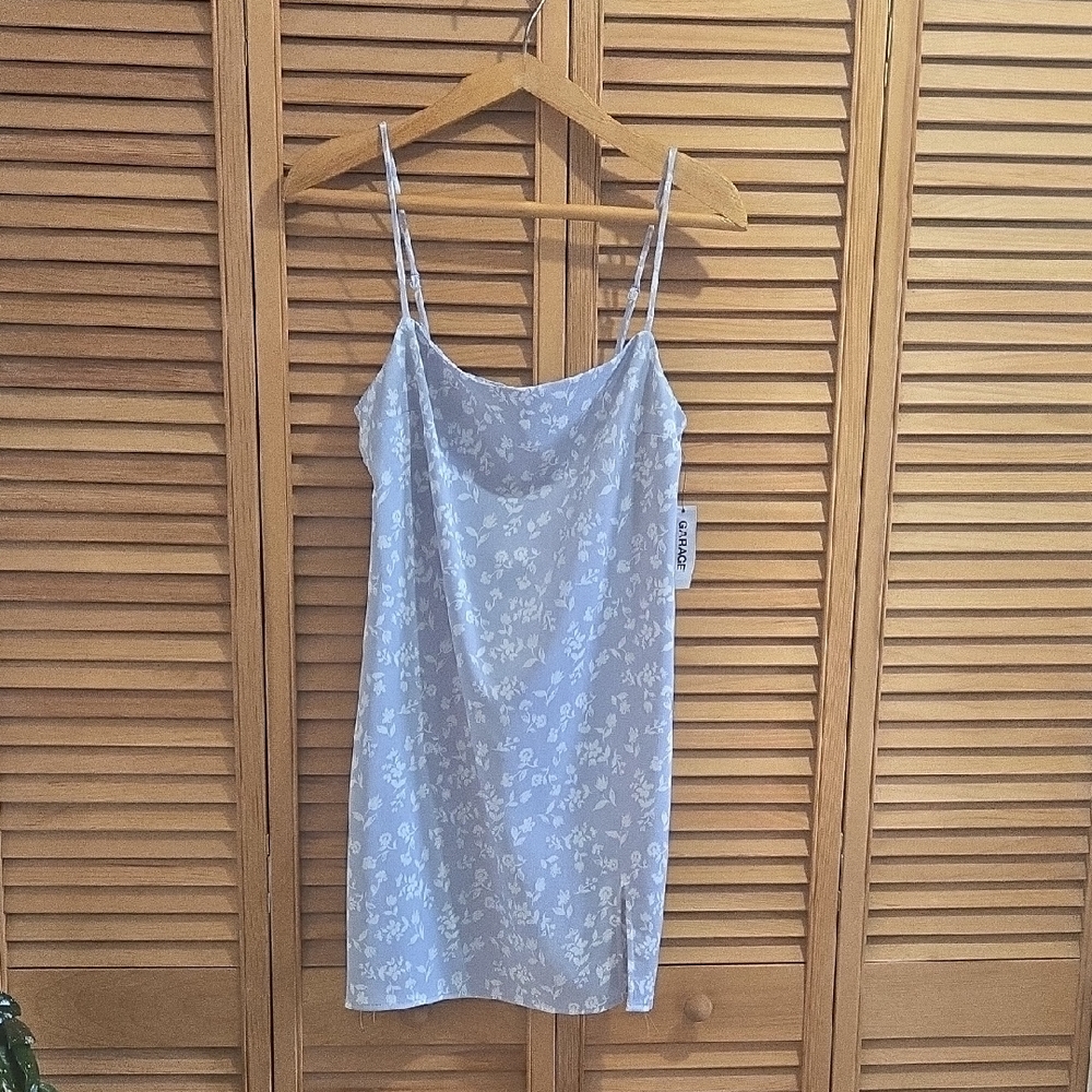 NWT Garage Floral Mini Slip Dress